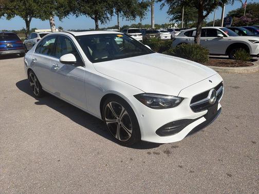 Polar White 2025 Mercedes-Benz C-Class C 300