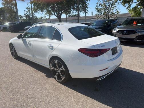 Polar White 2025 Mercedes-Benz C-Class C 300