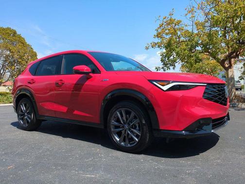 Performance Red Pearl 2025 Acura ADX A-Spec