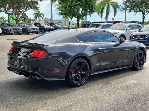 Dark Matter Gray Metallic 2023 Ford Mustang GT Premium