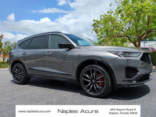 Liquid Carbon Metallic 2024 Acura MDX Type S Advance Package