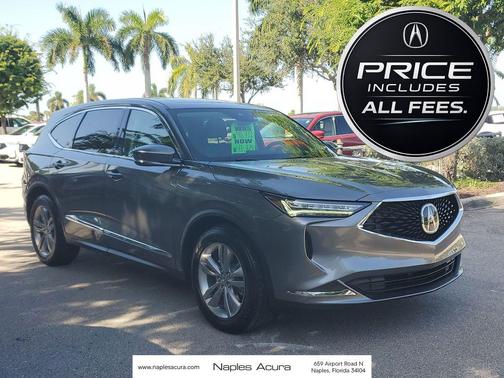 Liquid Carbon Metallic 2024 Acura MDX Standard