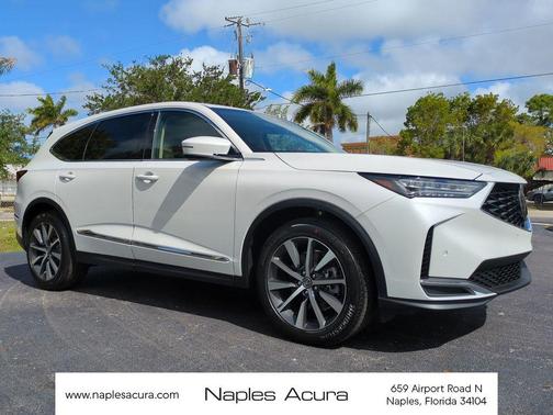 Platinum White Pearl 2026 Acura MDX Technology Package