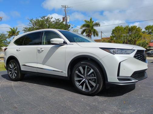 Platinum White Pearl 2026 Acura MDX Technology Package