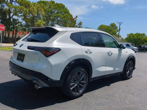 Platinum White Pearl 2025 Acura ADX A-Spec