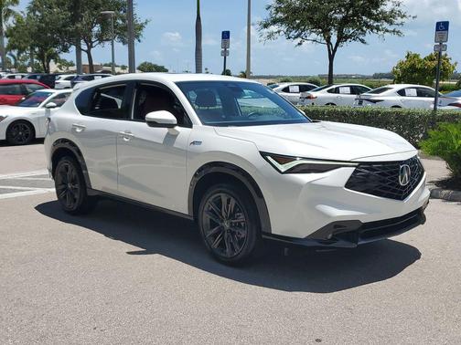 Platinum White Pearl 2025 Acura ADX A-Spec