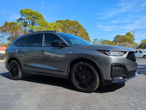 Liquid Carbon Metallic 2026 Acura MDX A-SPEC Advance Package