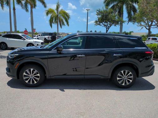 Mineral Black 2024 INFINITI QX60 Pure