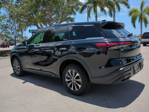 Mineral Black 2024 INFINITI QX60 Pure