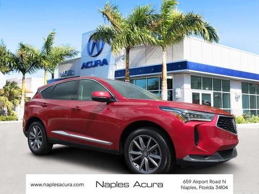 Performance Red Pearl 2023 Acura RDX Technology Package