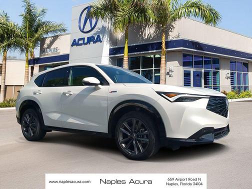 Platinum White Pearl 2025 Acura ADX A-Spec