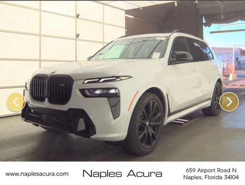 Mineral White Metallic 2026 BMW X7 M60i