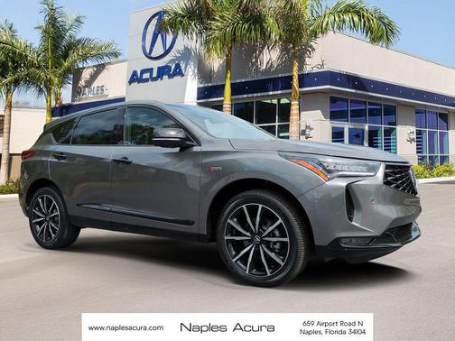 Liquid Carbon Metallic 2026 Acura RDX A-Spec Advance Package
