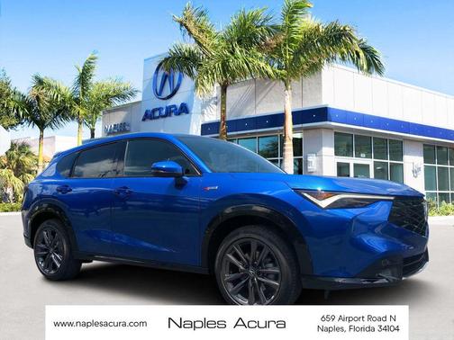 Adriatic Blue Sea Metallic 2025 Acura ADX A-Spec