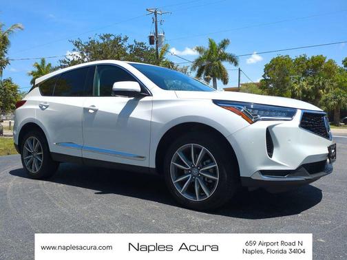 Platinum White Pearl 2024 Acura RDX Technology Package