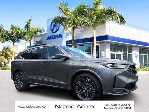 Liquid Carbon Metallic 2026 Acura MDX Advance Package