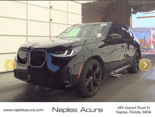 Black Sapphire Metallic 2025 BMW X3 M50 xDrive
