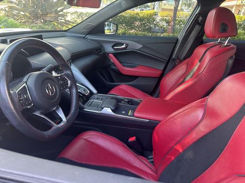Modern Steel Metallic 2023 Acura TLX A-Spec