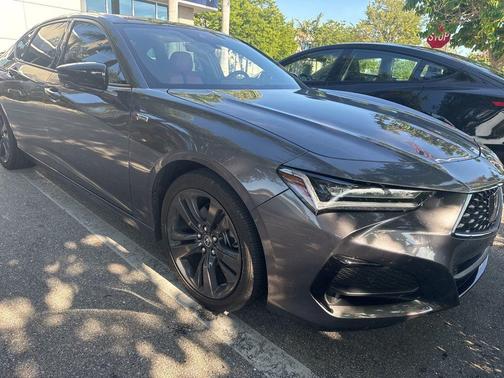 Modern Steel Metallic 2023 Acura TLX A-Spec