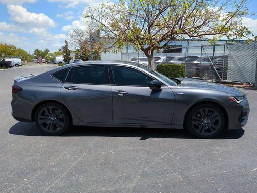 Modern Steel Metallic 2023 Acura TLX A-Spec