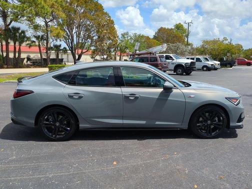 Modern Steel Metallic 2026 Acura Integra FWD A-Spec