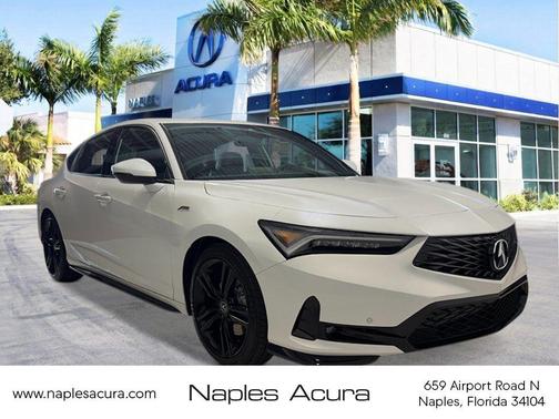 Platinum White Pearl 2026 Acura Integra FWD A-Spec with Technology