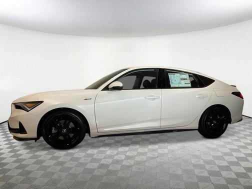 Platinum White Pearl 2026 Acura Integra FWD A-Spec with Technology