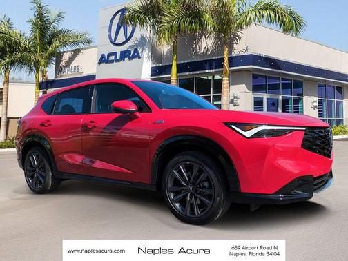 Performance Red Pearl 2026 Acura ADX w/A-Spec Package
