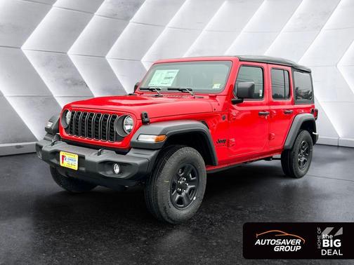 Firecracker Red Clearcoat 2026 Jeep Wrangler Sport