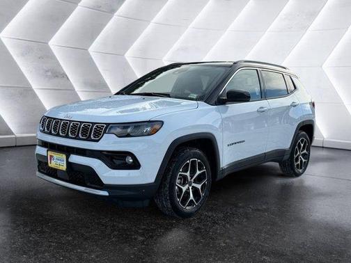 Bright White Clearcoat 2026 Jeep Compass Limited