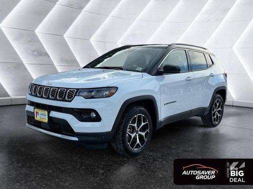 Bright White Clearcoat 2026 Jeep Compass Limited