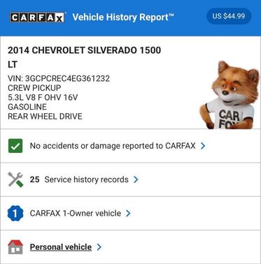 2014 Chevrolet Silverado 1500 1LT