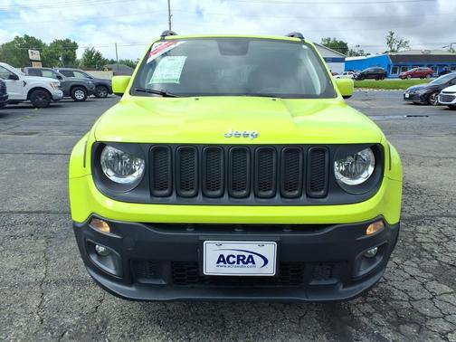 Hypergreen Clearcoat 2018 Jeep Renegade Latitude