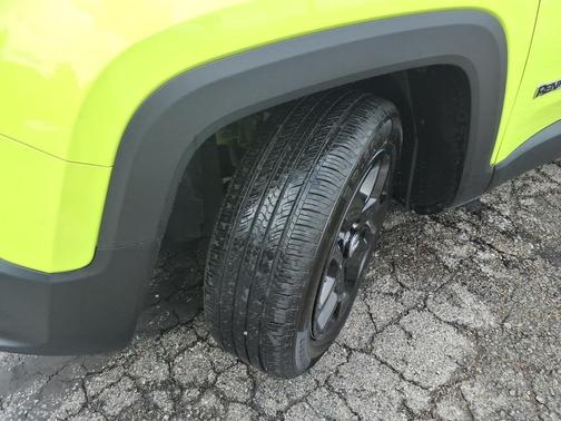 Hypergreen Clearcoat 2018 Jeep Renegade Latitude