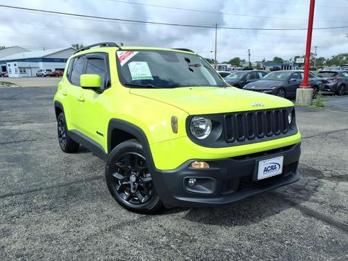Hypergreen Clearcoat 2018 Jeep Renegade Latitude