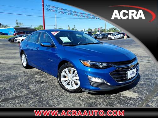 Riverside Blue Metallic 2023 Chevrolet Malibu FWD 1LT