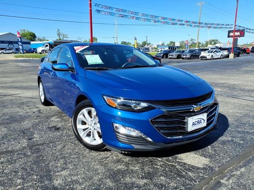 Riverside Blue Metallic 2023 Chevrolet Malibu FWD 1LT