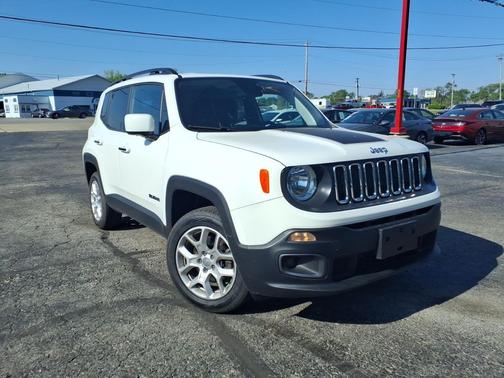 Alpine White 2018 Jeep Renegade Latitude