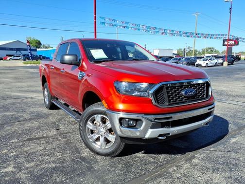 Hot Pepper Red Metallic Tinted Clearcoat 2019 Ford Ranger XLT
