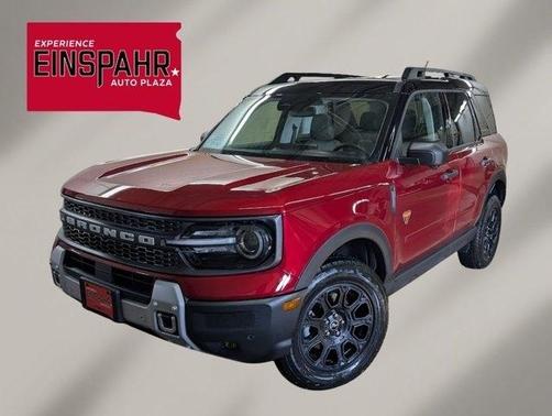 Ruby Red Metallic Tinted Clearcoat 2026 Ford Bronco Sport Badlands
