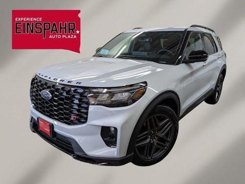 Space White Metallic 2026 Ford Explorer ST