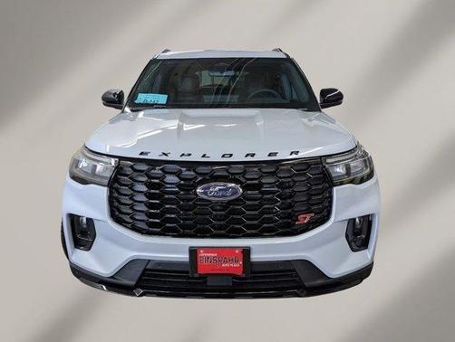 Space White Metallic 2026 Ford Explorer ST