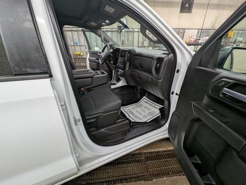 Summit White 2021 Chevrolet Silverado 1500 Custom Trail Boss