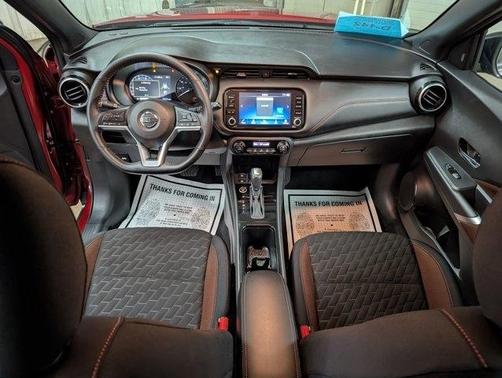 Red 2021 Nissan Kicks SR