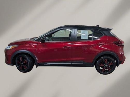 Red 2021 Nissan Kicks SR