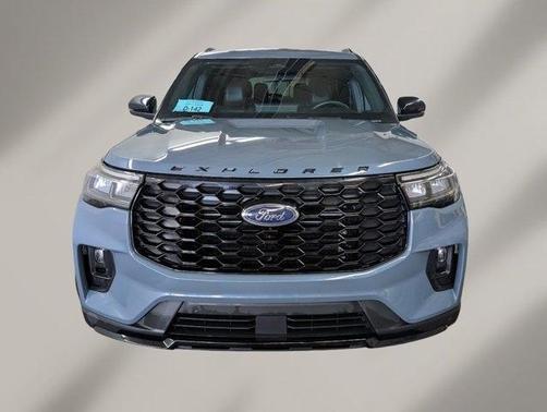 Blue 2025 Ford Explorer ST-Line