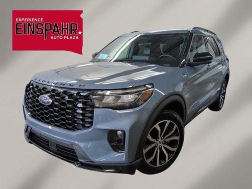 Blue 2025 Ford Explorer ST-Line