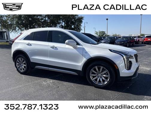 Crystal White Tricoat 2020 Cadillac XT4 Premium Luxury
