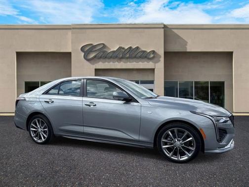 Argent Silver Metallic 2026 Cadillac CT4 Sport RWD