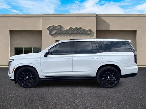 Crystal White Tricoat 2025 Cadillac Escalade Sport Platinum